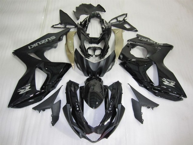 Negro ABS Carenado Motocicleta Suzuki GSXR 1000 K9 09-16 Negro ABS Carenado Motocicleta Suzuki GSXR 1000 K9 09-16
