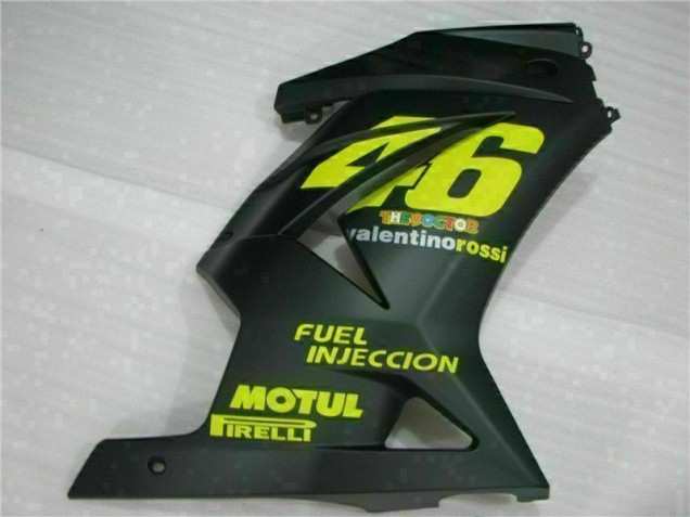 Negro Amarillo 46 Carenado Moto Kawasaki EX250 08-12 Negro Amarillo 46 Carenado Moto Kawasaki EX250 08-12