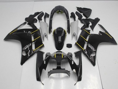 Negro Amarillo Carenado Moto Yamaha FJR 1300 01-05