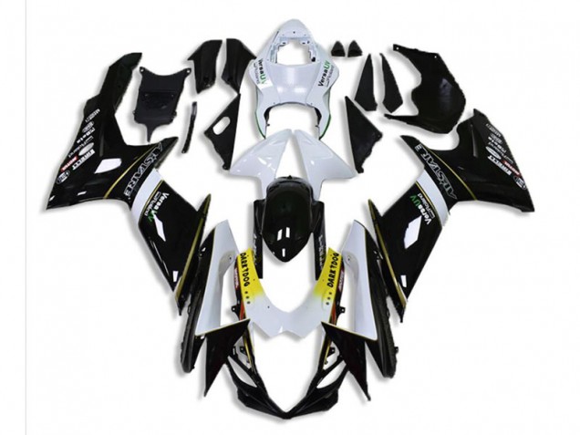 Negro Blanco ABS Moto Plástica Suzuki GSXR 600 / 750 K11 11-21 Negro Blanco ABS Moto Plástica Suzuki GSXR 600 / 750 K11 11-21