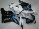 Negro Blanco Azul Carenado Moto Honda CBR 600 RR 09-12