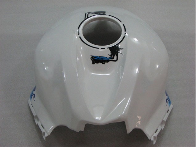 Negro Blanco Azul Carenado Moto Honda CBR 600 RR 09-12