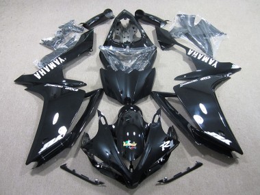 Negro Blanco Calcomanía Kit Carenado ABS Completo Yamaha R1 07-08