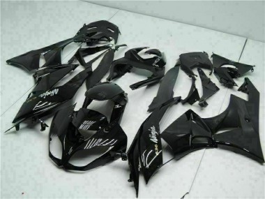 Negro Blanco Ninja 636 Carenado Moto Kawasaki ZX6R 09-12