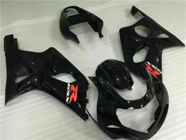 Negro Carenado Moto Suzuki GSXR 1000 K1 00-02 Negro Carenado Moto Suzuki GSXR 1000 K1 00-02