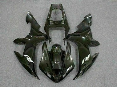 Negro Completo ABS Kits Carenado Moto Yamaha R1 02-03