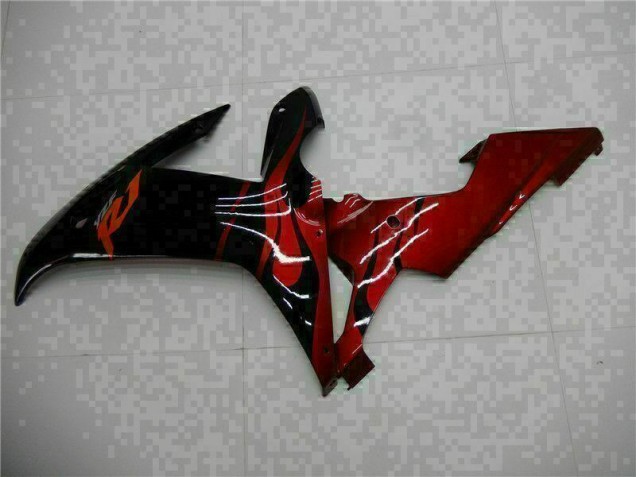 Negro Completo ABS Moto Plástico Yamaha R1 02-03 Negro Completo ABS Moto Plástico Yamaha R1 02-03