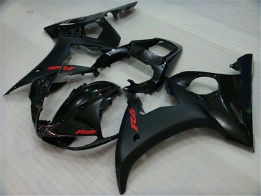 Negro Kit Carenado ABS Completo Yamaha R6 03-05