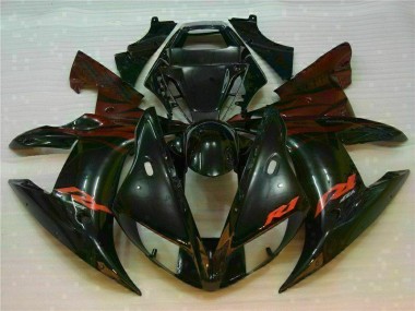 Negro Kit Carenado Moto Yamaha R1 02-03