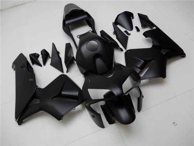 Negro Mate Carrocería Motocicletas Honda CBR 600 RR 03-04 Negro Mate Carrocería Motocicletas Honda CBR 600 RR 03-04