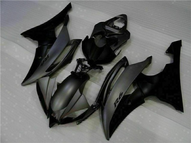 Negro Mate Kit ABS Carenado Motocicleta Yamaha R6 08-16 Negro Mate Kit ABS Carenado Motocicleta Yamaha R6 08-16