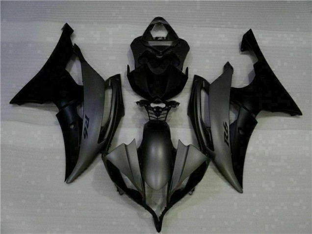 Negro Mate Kit ABS Carenado Motocicleta Yamaha R6 08-16 Negro Mate Kit ABS Carenado Motocicleta Yamaha R6 08-16