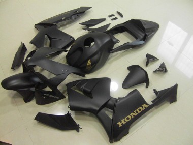 Negro Mate Oro Carenado Moto Honda CBR 600 RR 03-04
