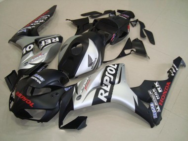 Negro Mate Plata Repsol Kits Completo Carenado Moto Honda CBR 1000 RR 06-07