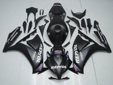 Negro Mate Repsol ABS Moto Plásticos Honda CBR 1000 RR 12-16