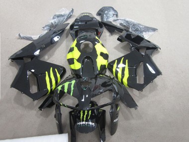 Negro Monster Verde Carenado Moto Honda CBR 600 RR 07-08
