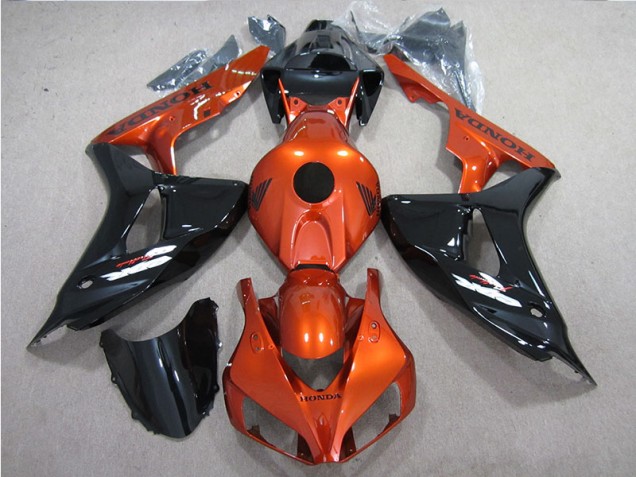 Negro Naranja Carenado Moto Honda CBR 1000 RR 06-07 Negro Naranja Carenado Moto Honda CBR 1000 RR 06-07