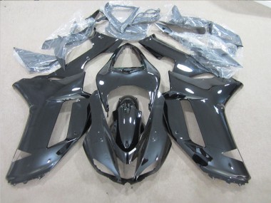 Negro Plástica Moto Kawasaki ZX6R 07-08