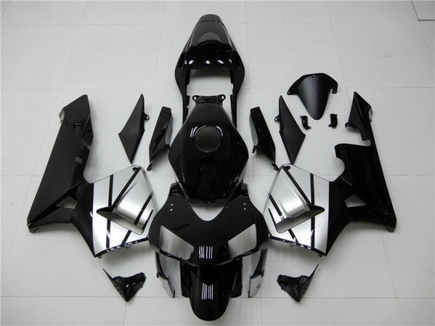 Negro Plata Carenado Moto Honda CBR 600 RR 03-04 Negro Plata Carenado Moto Honda CBR 600 RR 03-04
