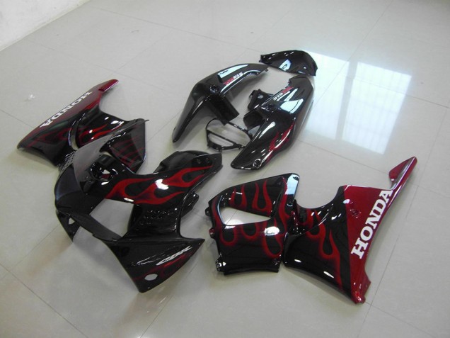 Negro Rojo ABS Moto Plásticos Honda CBR 900 RR 919 98-99 Negro Rojo ABS Moto Plásticos Honda CBR 900 RR 919 98-99