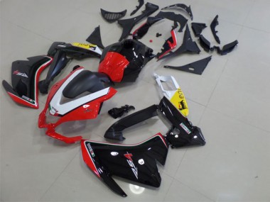 Negro Rojo Blanco Carenado Moto Aprilia RS4 50 125 11-18