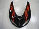 Negro Rojo Carenado Moto Kawasaki ZX10R 06-07 Negro Rojo Carenado Moto Kawasaki ZX10R 06-07