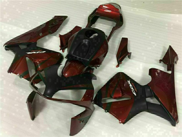 Negro Rojo Carrocería Motocicletas Honda CBR 600 RR 03-04