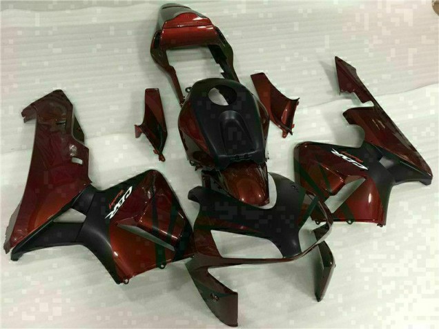 Negro Rojo Carrocería Motocicletas Honda CBR 600 RR 03-04