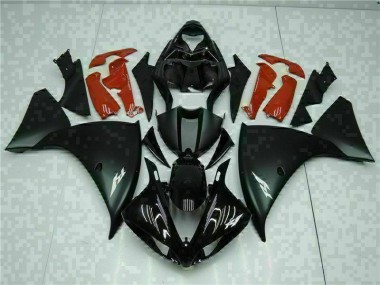 Negro Rojo Carrocería Motocicletas Yamaha R1 09-11