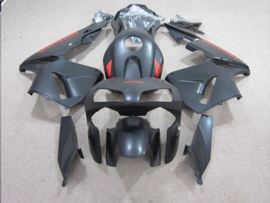 Negro Rojo Kit Completo Carenado Moto Honda CBR 600 RR 03-04
