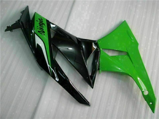 Negro Verde Carenado Moto & Plástico Kawasaki ZX6R 09-12 Negro Verde Carenado Moto & Plástico Kawasaki ZX6R 09-12