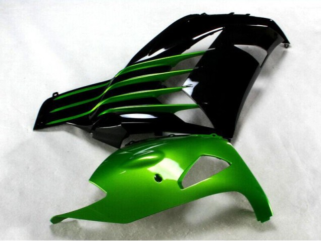 Negro Verde Kit Carenado Moto Kawasaki ZX14R ZZR 1400 12-21 Negro Verde Kit Carenado Moto Kawasaki ZX14R ZZR 1400 12-21