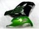 Negro Verde Kit Carenado Moto Kawasaki ZX14R ZZR 1400 12-21 Negro Verde Kit Carenado Moto Kawasaki ZX14R ZZR 1400 12-21