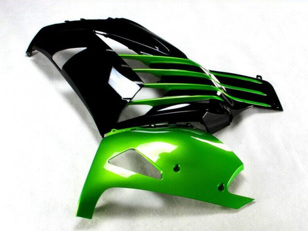 Negro Verde Kit Carenado Moto Kawasaki ZX14R ZZR 1400 12-21 Negro Verde Kit Carenado Moto Kawasaki ZX14R ZZR 1400 12-21