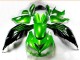 Negro Verde Kit Carenado Moto Kawasaki ZX14R ZZR 1400 12-21 Negro Verde Kit Carenado Moto Kawasaki ZX14R ZZR 1400 12-21