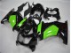 Negro Verde Kit Completo Carenado Moto Kawasaki EX250 08-12 Negro Verde Kit Completo Carenado Moto Kawasaki EX250 08-12