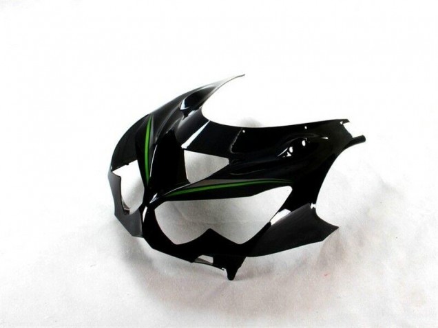 Negro Verde Kit Completo Carenado Moto Kawasaki ZX14R ZZR 1400 12-21 Negro Verde Kit Completo Carenado Moto Kawasaki ZX14R ZZR 1400 12-21