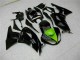 Negro Verde Kits Carenado Moto Kawasaki ZX6R 09-12 Negro Verde Kits Carenado Moto Kawasaki ZX6R 09-12