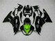 Negro Verde Kits Carenado Moto Kawasaki ZX6R 09-12 Negro Verde Kits Carenado Moto Kawasaki ZX6R 09-12