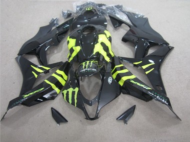 Negro Verde Monster Carrocería Motocicletas Honda CBR 1000 RR 04-05