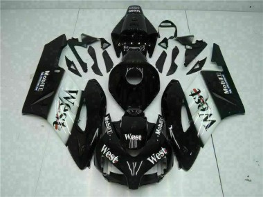 Negro West Carenado Moto Honda CBR 1000 RR 04-05