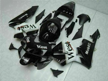 Negro West Carenado Moto Honda CBR 600 RR 03-04