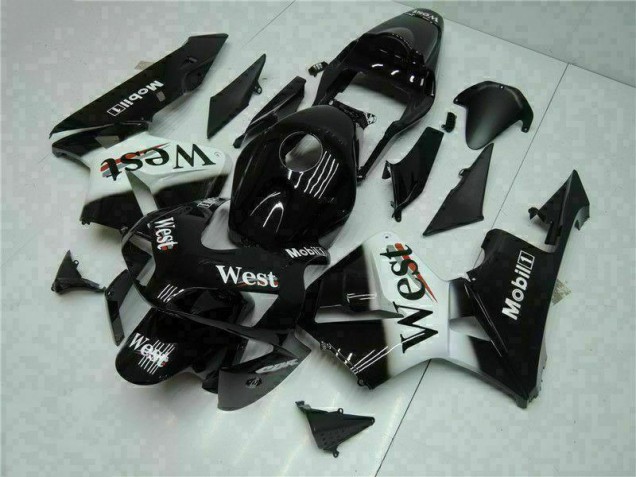 Negro West Carenado Moto Honda CBR 600 RR 03-04