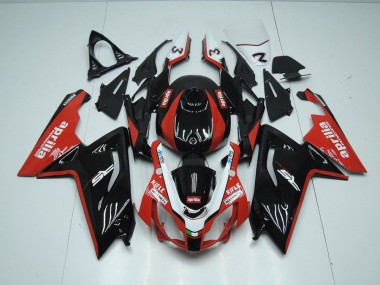 Negro y rojo Inyección Kit Carenado Moto Aprilia RS 125 06-11