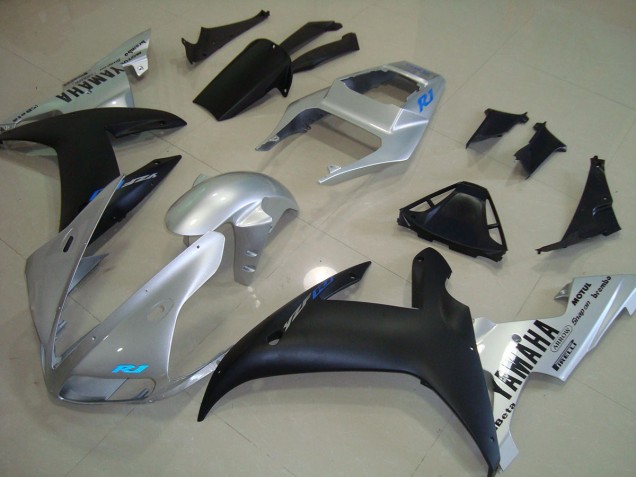 Plata Azul Carenado Moto Yamaha R1 02-03 Plata Azul Carenado Moto Yamaha R1 02-03