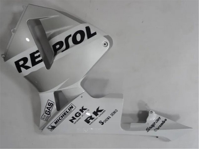 Plata Blanco Negro Repsol Carenado Moto Honda CBR 600 RR 03-04