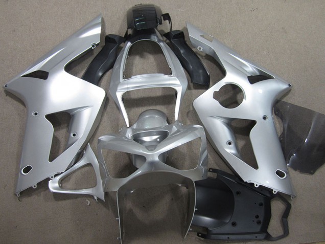Plata Carenado Moto Kawasaki ZX6R 03-04 Plata Carenado Moto Kawasaki ZX6R 03-04