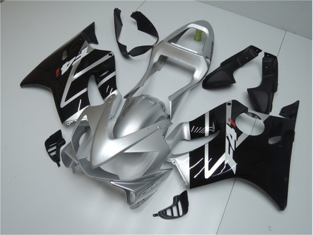 Plata Negro Carenado Moto Honda CBR 600 F4i 01-03