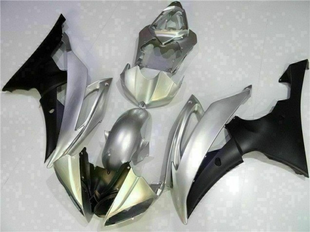 Plata Negro Carenado Moto Yamaha R6 08-16
