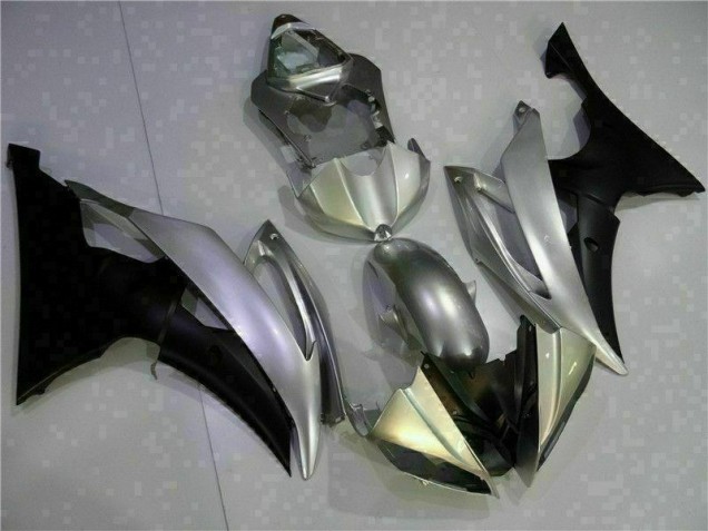 Plata Negro Carenado Moto Yamaha R6 08-16